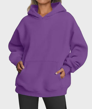 Oversized Fleece Hoodie Dames & Heren - Warm & Stijlvol voor Lente/Herfst