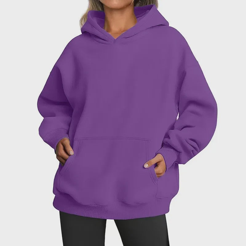 Oversized Fleece Hoodie Dames & Heren - Warm & Stijlvol voor Lente/Herfst