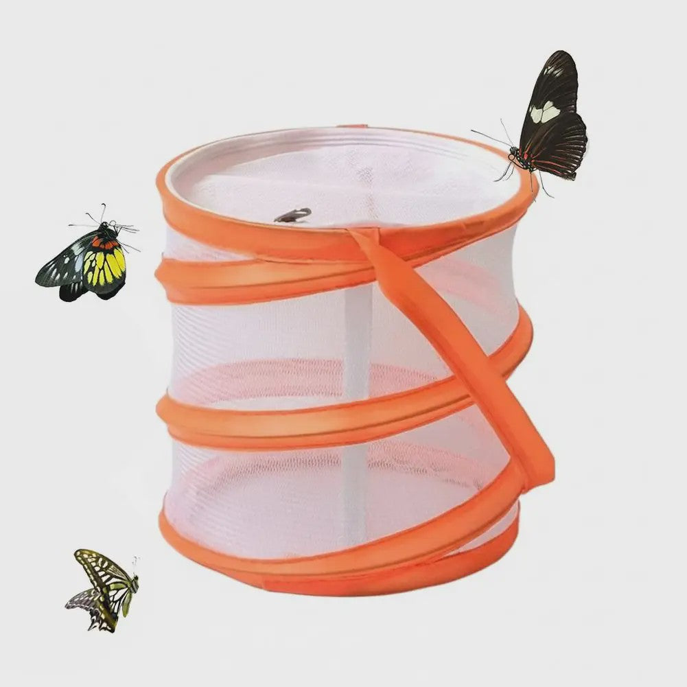 Vouwbare Insectenkooi & Vlinderterrarium - Ademend Mesh Net voor Buitenobservatie