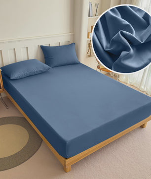 Hoeslaken 100% Polyester met Elastische Band - Diverse Maten & Kleuren