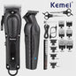 Kemei Professionele Draadloze Baardtrimmer & Tondeuse Set KM-1071/KM-2299
