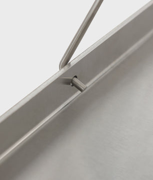 Roestvrijstalen Grillplaat 50x64cm - 4mm Dikke Platte Top BBQ Plaat - Vervangend Onderdeel