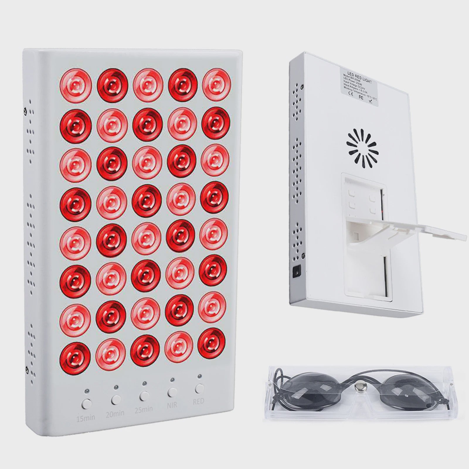 Professionele Infraroodlamp met Rode Licht Therapie - 40 LED voor Huid & Pijnverlichting