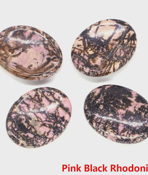 7 Chakra Kristallen Worry Stones - Ovalen Massage & Meditatie Edelstenen (35x45mm)