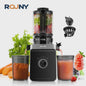 ROUNY Slow Juicer - Krachtige Cold Press Sapcentrifuge, Filter-Vrij & Makkelijk Reinigbaar