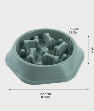 Honden voerbak slowfeeder anti-verstikking | Gezonde voeding