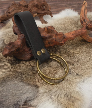 Steampunk Middeleeuwse Lederen Telefoon Portemonnee Tas met Riem - Cosplay Accessoire