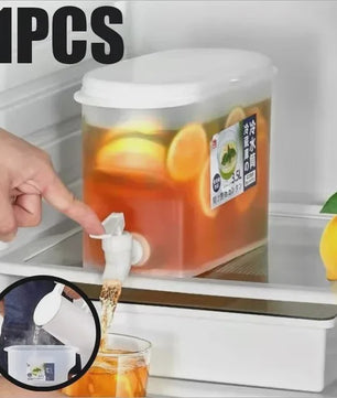 3.5L Waterdispenser met Kraan - Grote Sapcontainer voor Koude Dranken