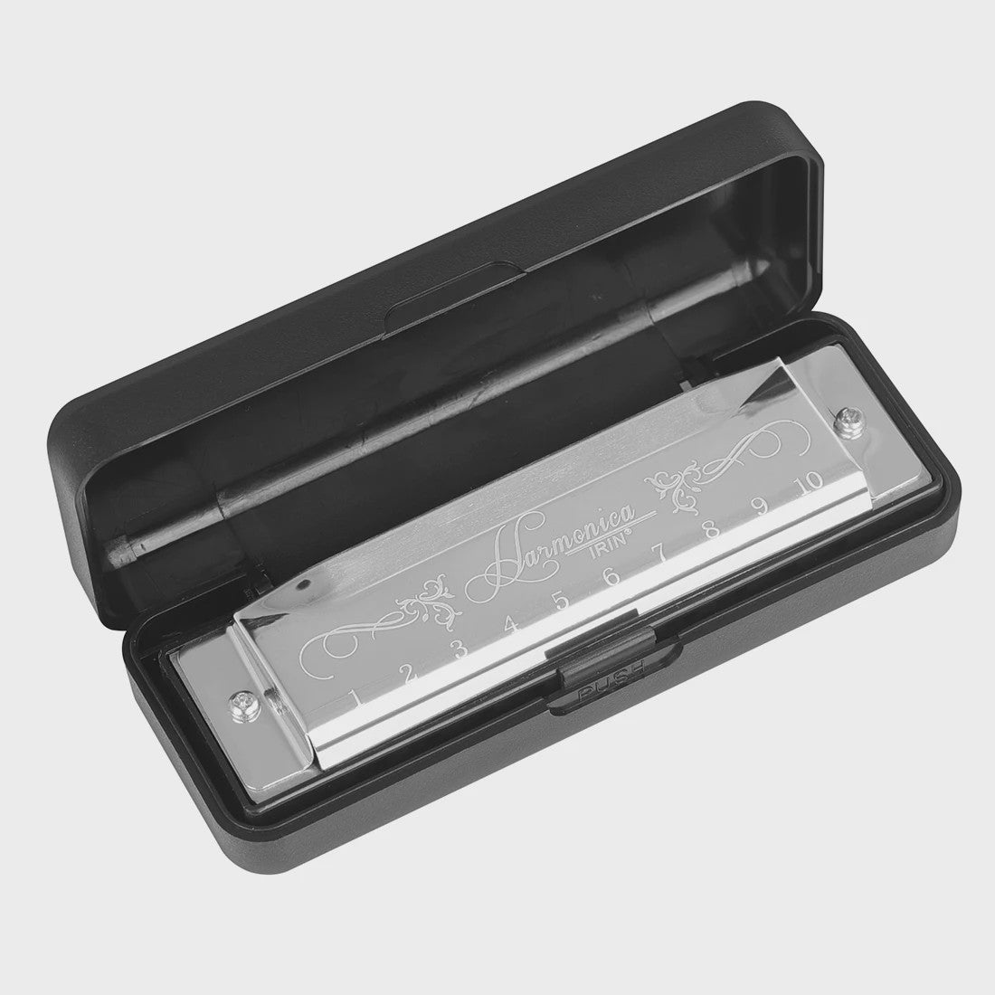 IRIN 10-Gats Kleurrijke C-Toets Harmonica - Perfect voor Beginners