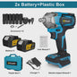Gisam Accu Slagschroevendraaier 1200 Nm Borstelloos 1/2" - Compatibel met Makita 18V