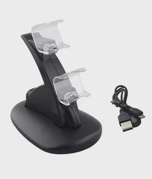 Dubbele Oplaadstation Dock voor PS4 Controllers