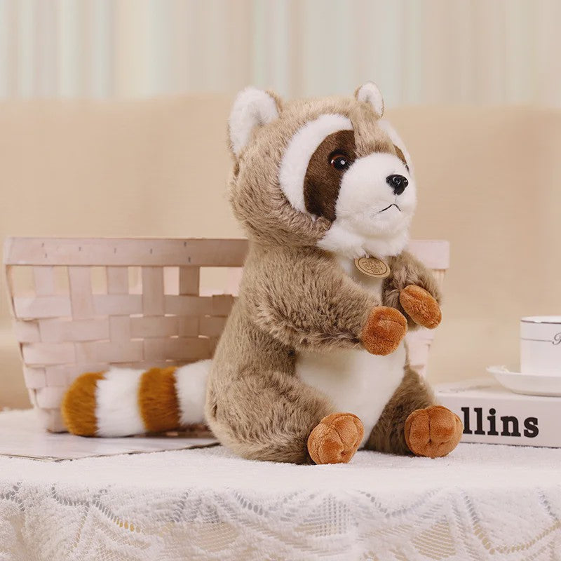 Schattige Eekhoorn Pluche Knuffel - Zacht en Realistisch Speelgoed Cadeau voor Kinderen