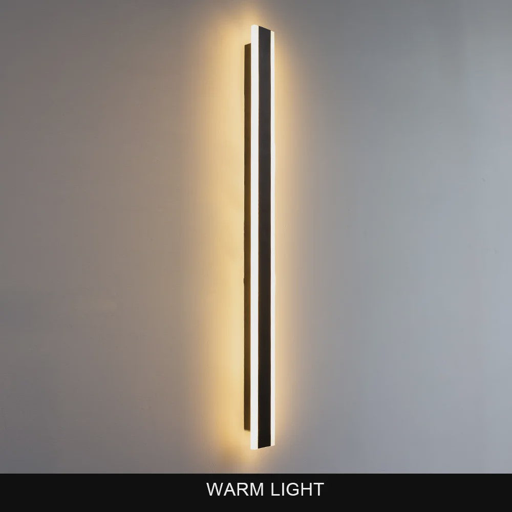 Moderne LED Wandlamp Buiten - Waterdicht IP65, Dimbaar met Afstandsbediening - Villa & Tuin Verlichting