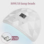Professionele UV/LED Nageldroger Lamp voor Gel Polish - Snel Drogen Thuis & Salon