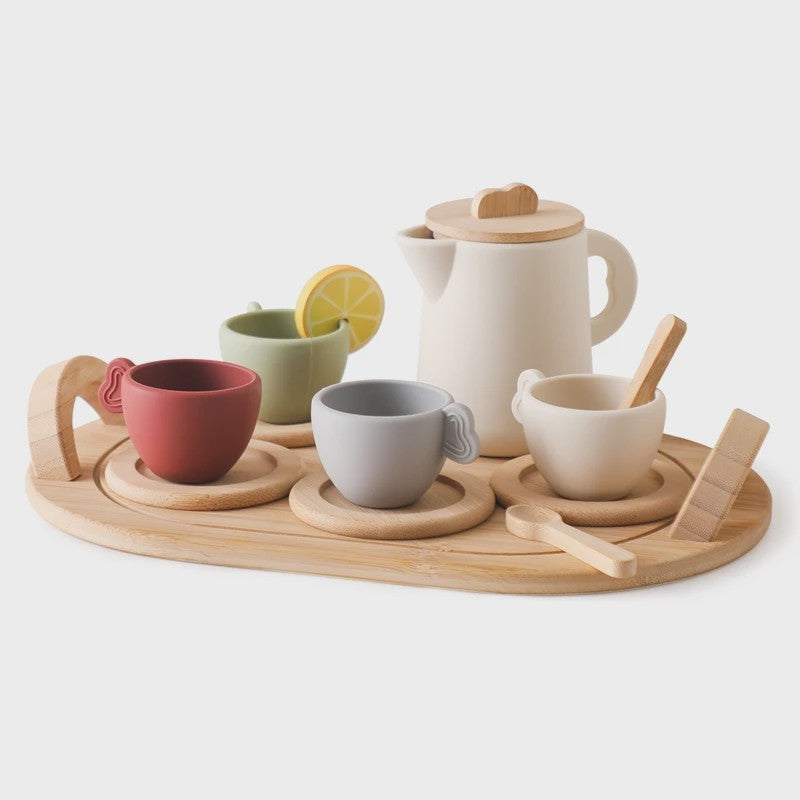 Houten Montessori Muziektafel voor Baby's & Kinderen - Xylofoon, Trommels & Windgong