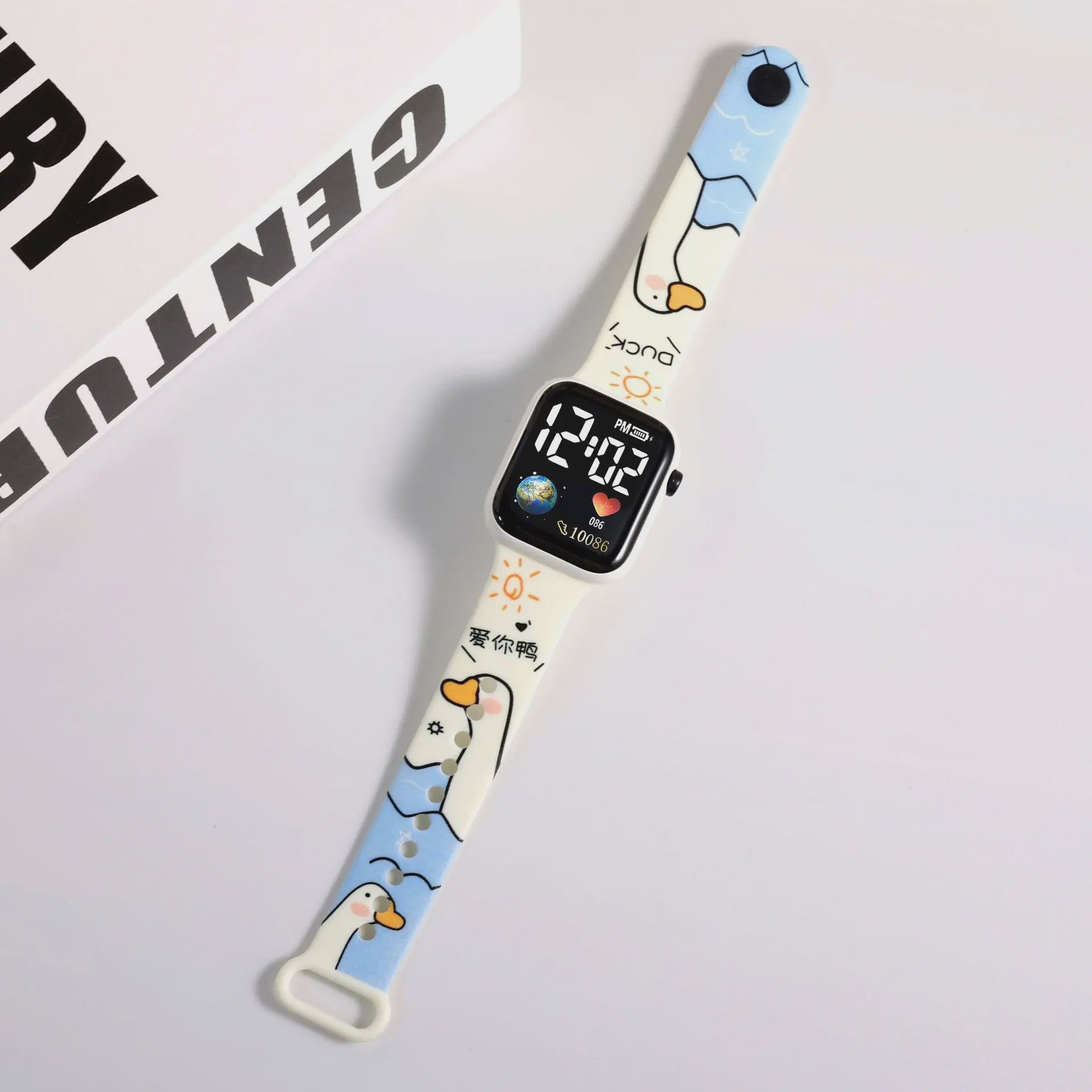 Vrolijk Stitch & Hello Kitty Kinderhorloge - Digitaal & Leuk voor Meisjes