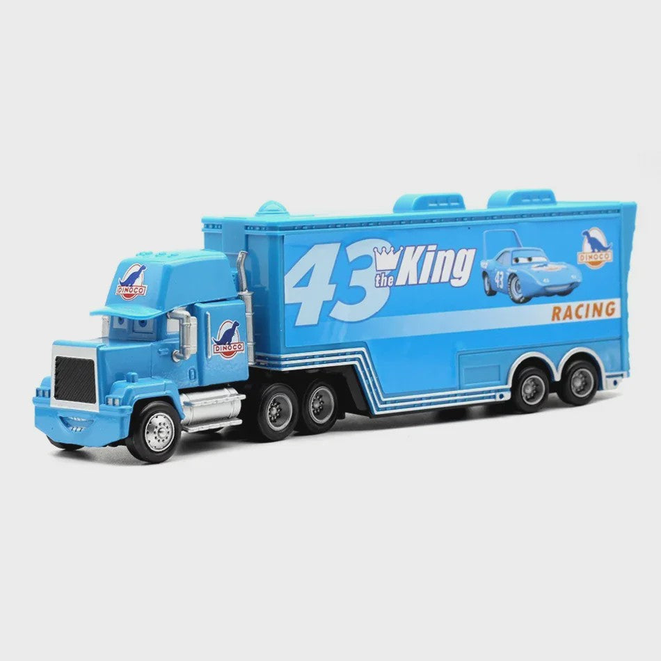 Disney Pixar Cars Vrachtwagen & Auto Set: Lightning McQueen, Mack & Meer