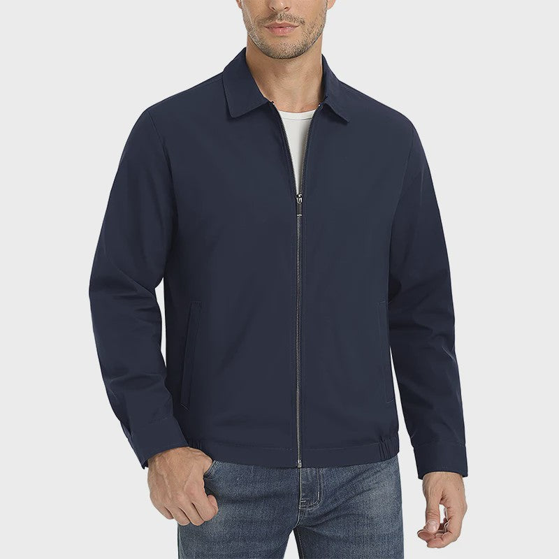 MAGCOMSEN Heren Lichtgewicht Casual Jack met Rits