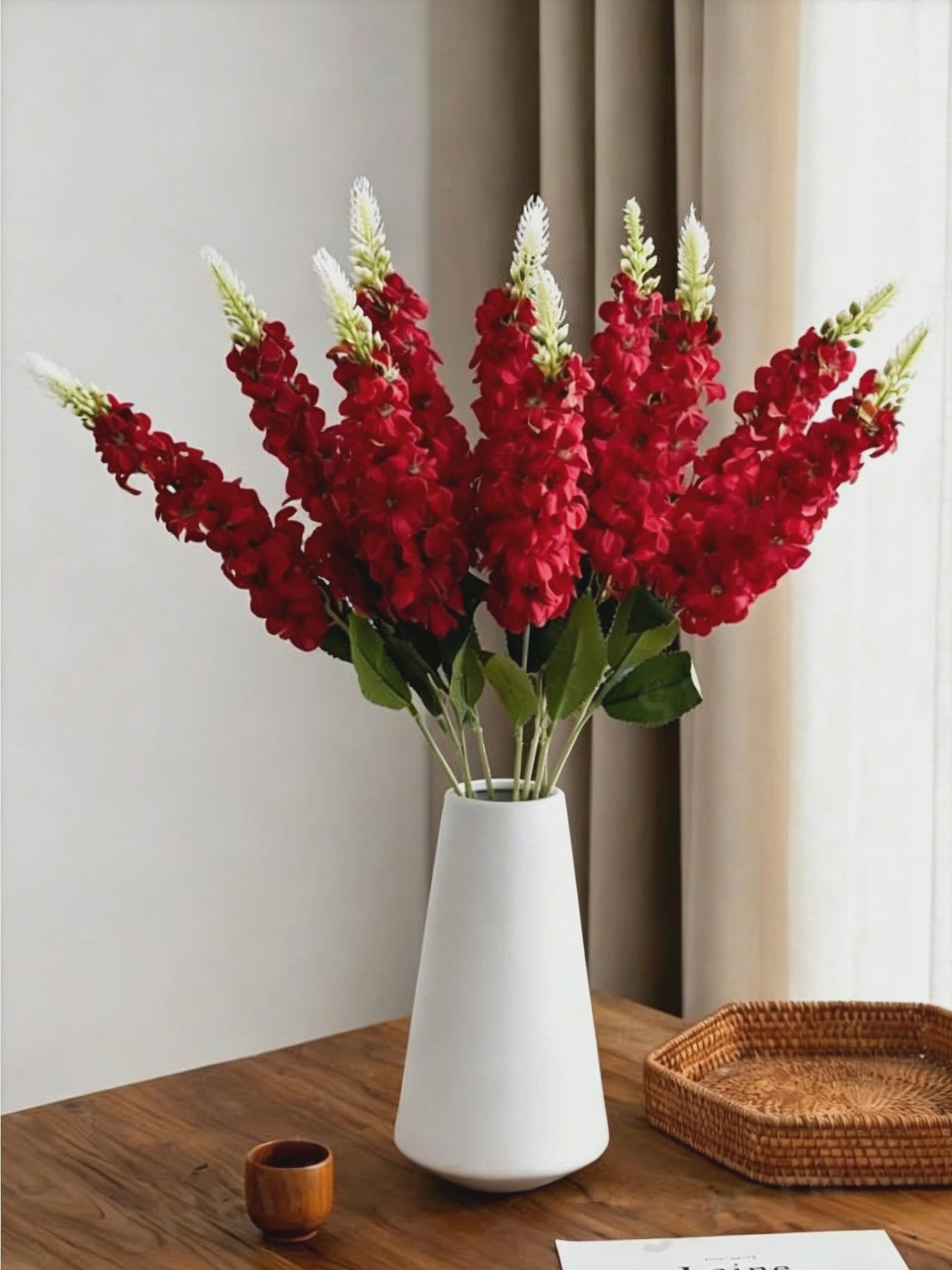 Set van 5 Kunstbloemen Hyacint Trossen - Realistische Decoratie
