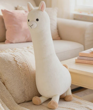 Zachte Alpaca Knuffel Pluche Kussen - Verkrijgbaar in 50, 80, 110 & 130 cm