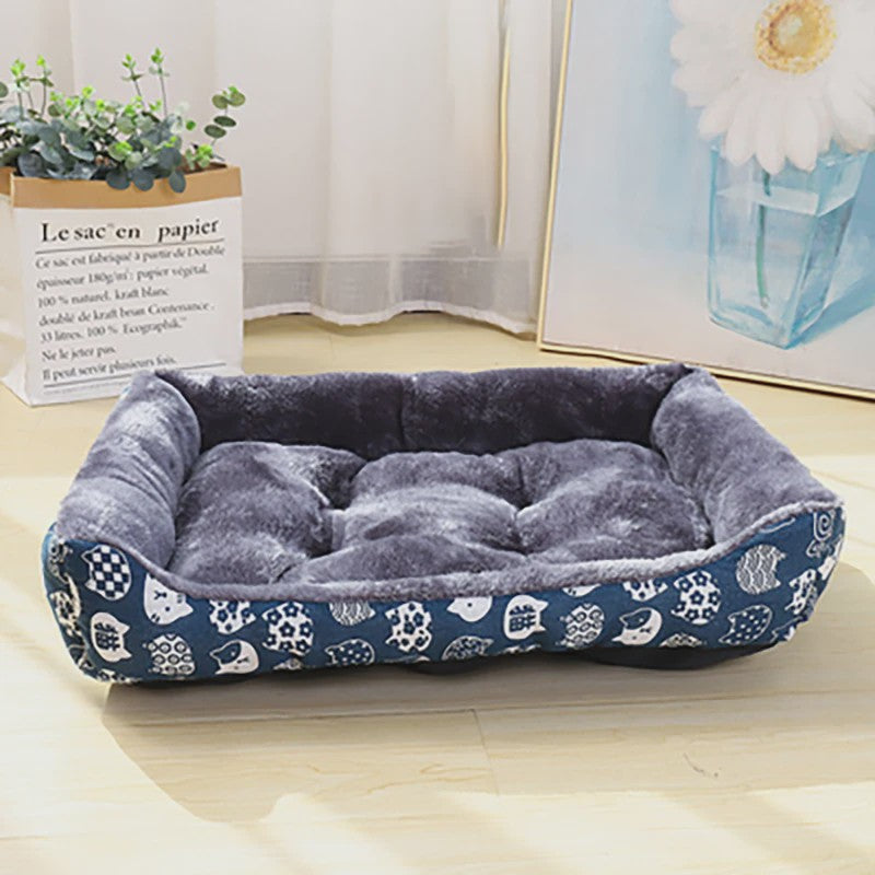 Zacht en Comfortabel Hondenkussen / Kattenmand - Winter Warm & Luxe Huisdiernest