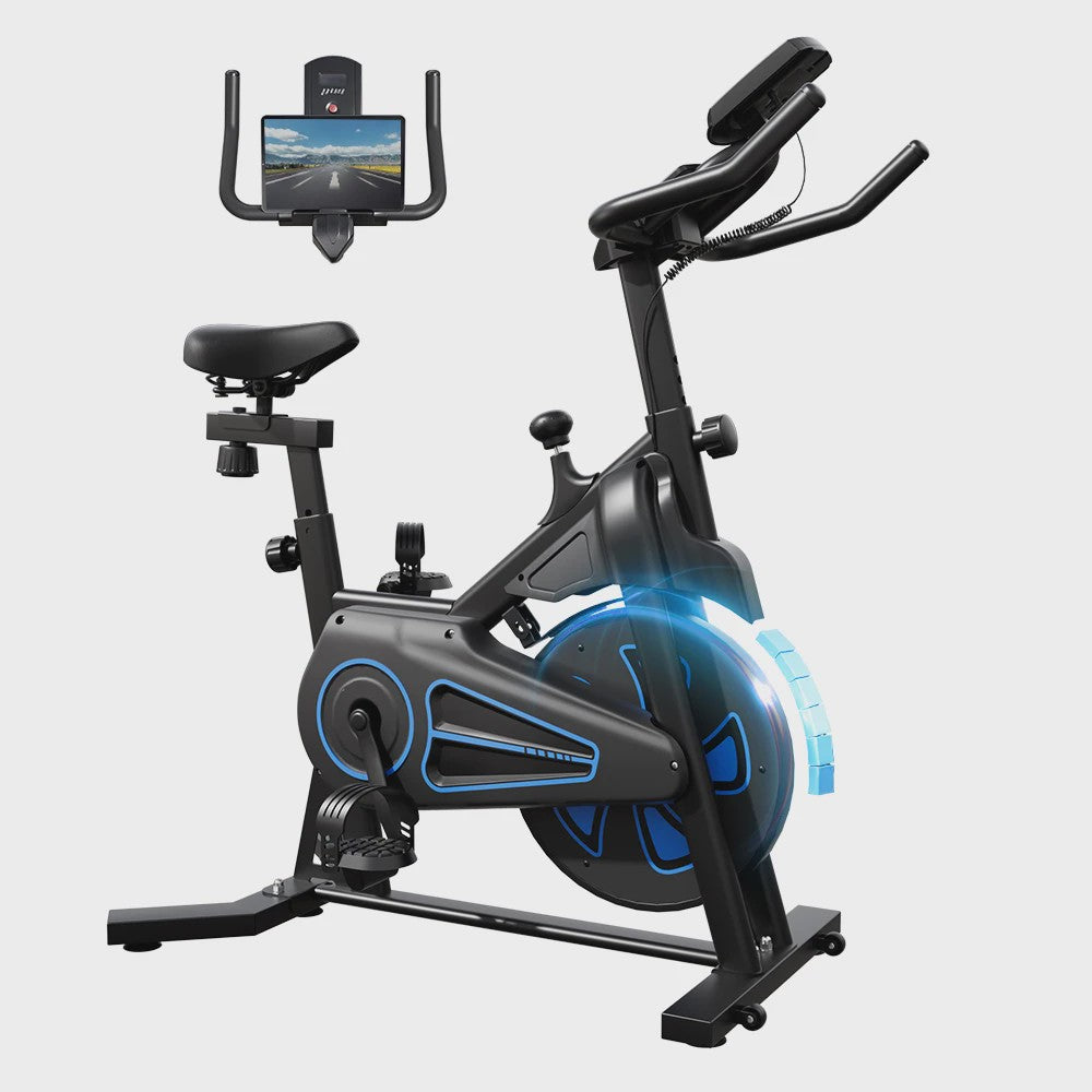 Formill QK116C Hometrainer - Magnetische Spin Bike met 12kg Vliegwiel & LCD Display