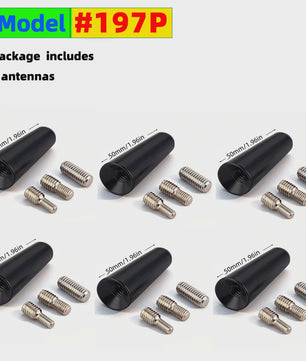 Compacte Auto Antenne 5cm - Versterker voor DAB Digitale TV & Navigatie