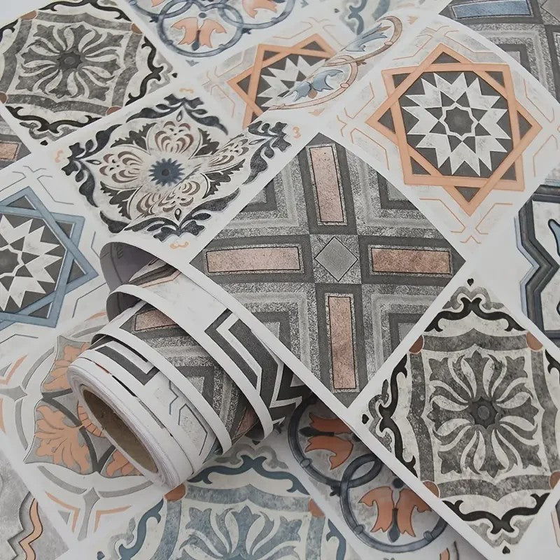 Zelfklevend Tegel Behang - Waterdicht & Hittebestendig PVC Muursticker voor Keuken en Meubels