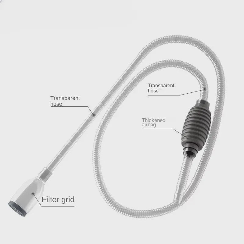 Aquarium Sifon & Waterwisselaar: Reinig Grind en Ververs Water Gemakkelijk