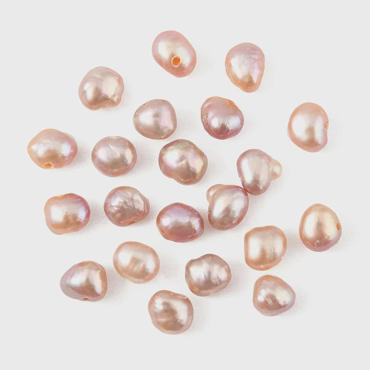 10x Natuurlijke Zoetwaterparels - Barokke Keshi Parel kralen voor DIY Sieraden