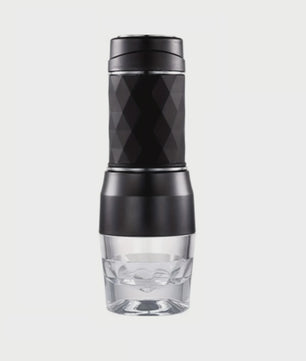 HOMEFISH 3-in-1 Draagbare Koffiemachine: Espresso, Capsules & Gemalen Koffie voor Onderweg