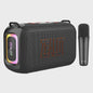 ZEALOT S85 Karaoke Bluetooth Speaker met 2-weg geluidssysteem, 60W, microfoon & RGB verlichting