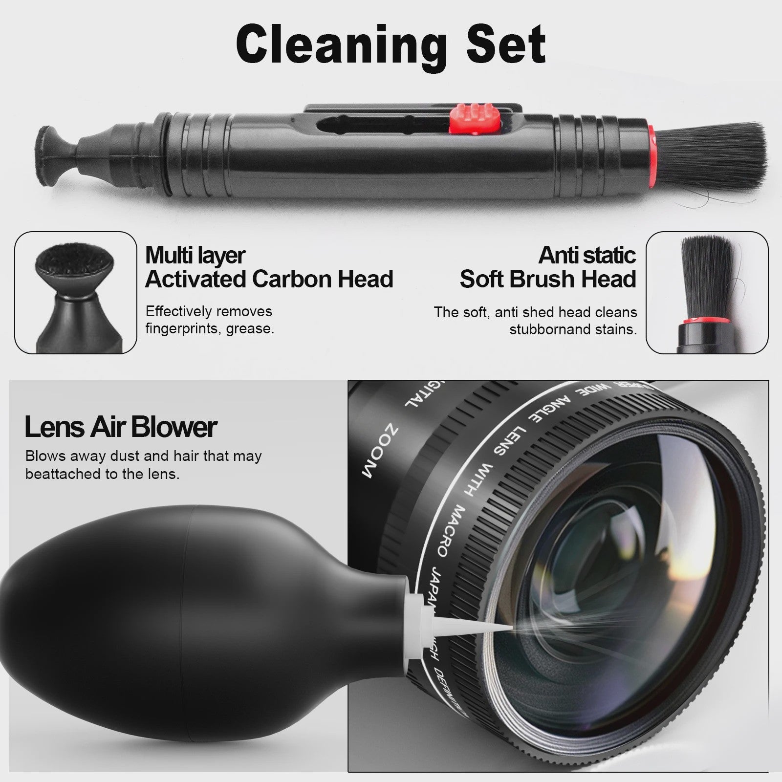 4K Digitale Camera 48MP met Groothoek & Macro Lens - Ideaal voor Vloggers en Beginners