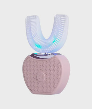 360° Draagbare Elektrische Tandenborstel - Siliconen U-Vorm Opzetstuk - Waterdicht & USB Oplaadbaar