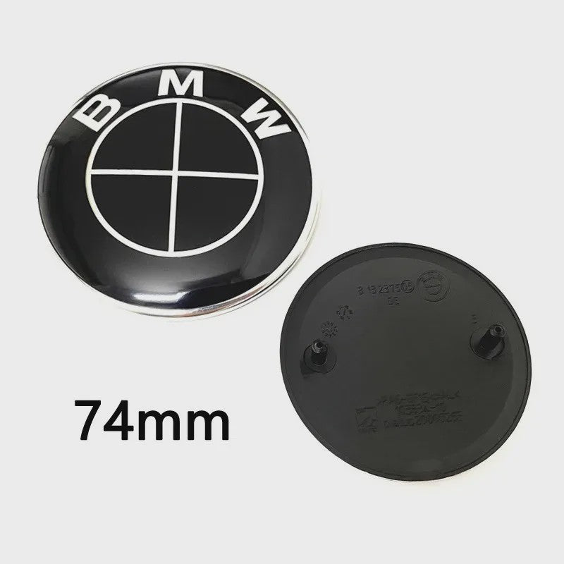 7-delige BMW Embleem & Sticker Set: Kap, Stuur, Velgen & Meer
