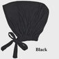 Zachte Modal Binnen Hijab Cap met Strik - Islamitische Turban Hoofddoek