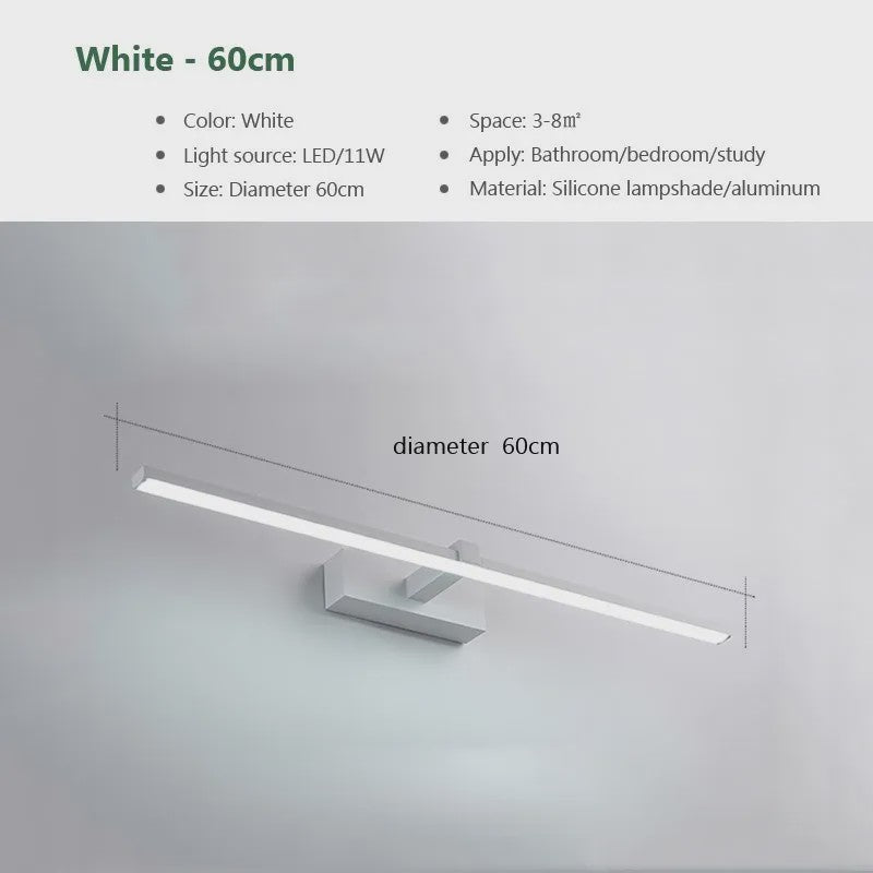 Moderne LED Spiegelverlichting Badkamer Wandlamp - Waterdicht & Stijlvol
