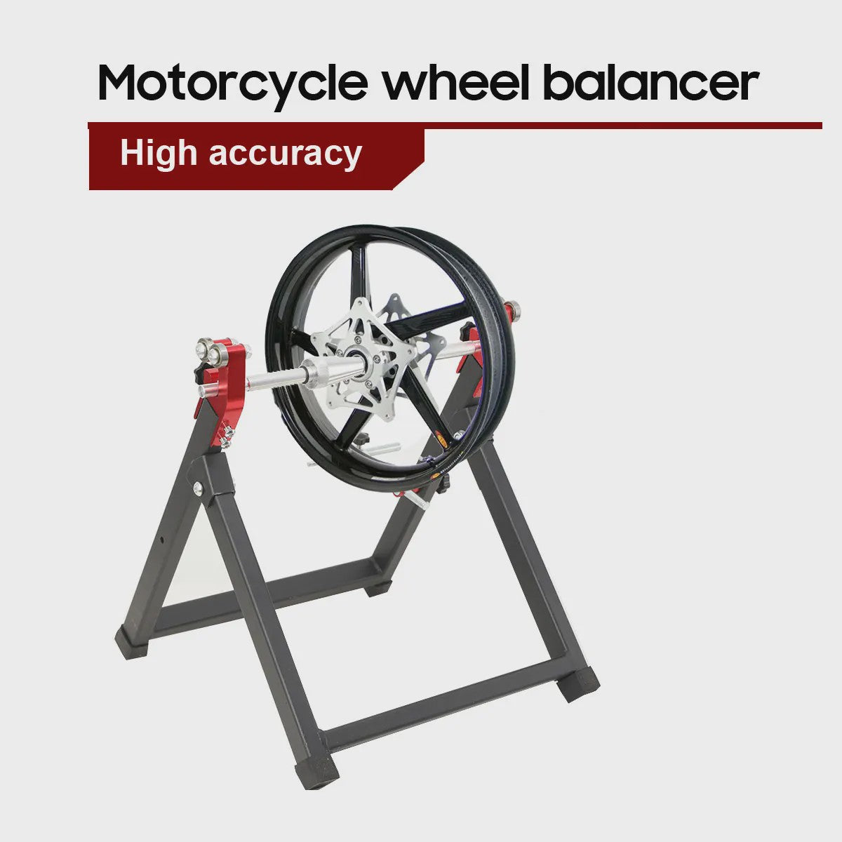 Opvouwbare Motor Wielbalanceerstandaard - Draagbaar en Verstelbaar