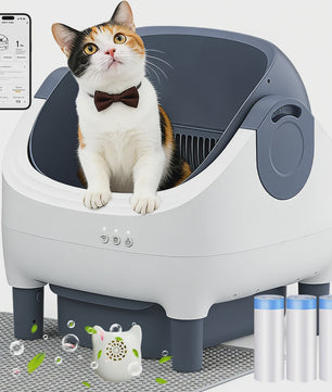 Automatische Zelfreinigende Kattenbak - Slimme APP-bediening & Geurcontrole