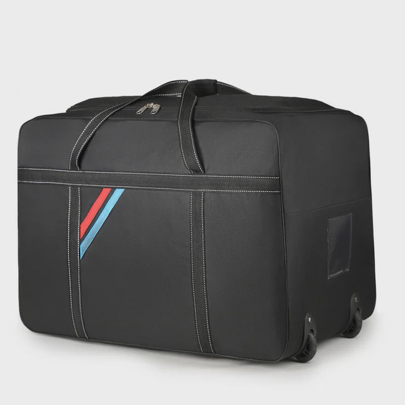 Grote Opvouwbare Reistas met Wielen - 180L Trolley Bagage voor Weekend of Vakantie