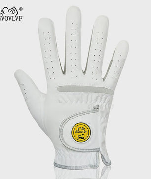 Heren Golfhandschoen: Zacht Microvezel, Ademend & Comfortabel met Magnetische Marker