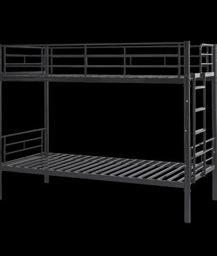 Stapelbed Kinderen 90x200cm - Veilig, Omvormbaar tot 2 Enkele Bedden met Ladder