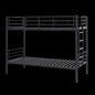 Stapelbed Kinderen 90x200cm - Veilig, Omvormbaar tot 2 Enkele Bedden met Ladder