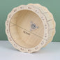 Houten Hamster Villa: Speelhuis met Klimplatform en Verhoogd Platform - Duurzaam Knaagdier Accessoire