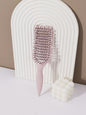 Ventilerende Stylingborstel met Massage-effect - Comfortabele Grip voor Natuurlijk Haar & Pruiken