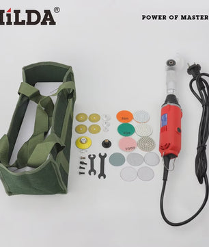 HILDA 380W Elektrische Rechte Grinder met 6 Variabele Snelheden - Polijst- en Schuurmachine