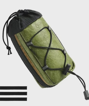 ESLNF Fiets Fleshouder & Tas - Waterdicht, Universeel Montage, Groen