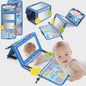 Interactief Baby Stoffen Boek met Spiegel - Educatief Montessori Speelgoed