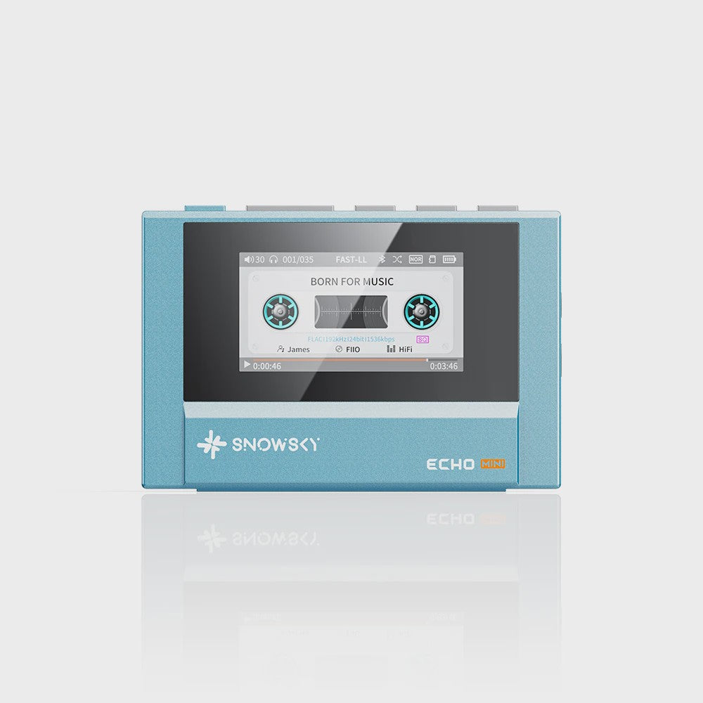 SnowSky FiiO Echo Mini HiFi Bluetooth MP3 Speler - 15 Uur Afspeeltijd, 3.5mm/4.4mm Uitgangen
