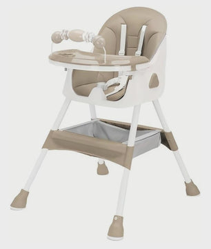 3-in-1 Baby Kinderstoel: Opvouwbaar, Draagbaar & Verstelbaar met Dubbele Plate
